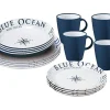 Brunner lunch Box Blue ocean 16-teiliges Geschirrset