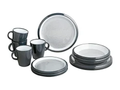 Brunner Lunch Box Granyte 16-teiliges Geschirrset