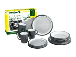 Brunner Lunch Box Granyte 16-teiliges Geschirrset
