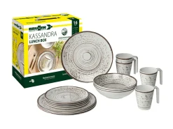 Brunner Lunch Box Kassandra 16-teiliges Geschirrset