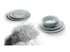 Brunner Lunch Box Pearl 16-teiliges Geschirrset - Grau