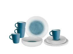 Brunner Lunchbox Meteore 16-teiliges Geschirrset - Blue