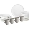 Brunner Lunchbox Odette 16-teiliges Geschirrset - Creme