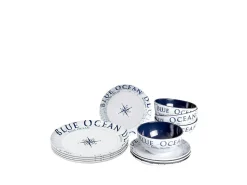 Brunner Midday Blue Ocean 12-teiliges Geschirrset