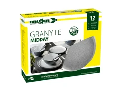 Brunner Midday Granyte 12-teiliges Geschirrset