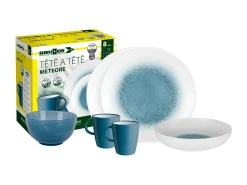 Brunner Tete-A-Tete Meteore 8-teiliges Geschirrset