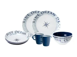 Brunner Tete-a-Tete 8-teiliges geschirrset - Blue Ocean