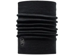 Buff HW Merino Wool Solid Black Schal
