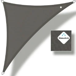 Buitenkad 3 x 3 x 4.24 wasserdicht Sonnensegel - antracite