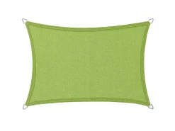Buitenkado 2.5 x 3.5 HDPE Sonnensegel - lime green