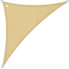 Buitenkado 2.5 x 2.5 x 3.5 HDPE Sonnensegel - sand beige