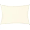 Buitenkado 2.5x3 HDPE Sonnensegel - cream white