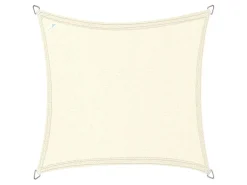 Buitenkado 2.5x2.5 HDPE Sonnensegel - cream white