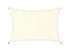 Buitenkado 2x2.5 HPDE Sonnensegelset - cream white