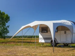 Campooz Trekking Sonnensegel 350 cm - Grau