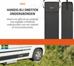 Campout Ausgleichskeil Set mit Unterlegkeil