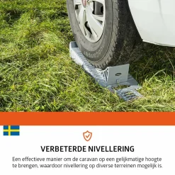 Campout Ausgleichskeil Set mit Unterlegkeil