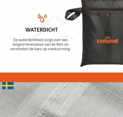 Campout Deichsel Fahrradschutzhülle - 28,5 x 22,5 x 7,5cm