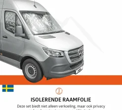 Campout Mercedes Sprinter von 05-2014 Fensterisolierungskit