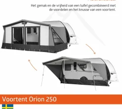 Campout Orion 250 Vorzelt - 876-900 cm