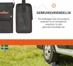 Campout Unterlegkeil - 13 x 9.7 x 10.8 cm