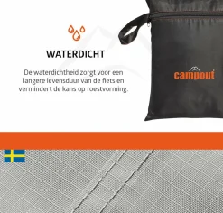 Campout XL Fahrradschutzhülle - 28,5 x 21 x 8,5 cm