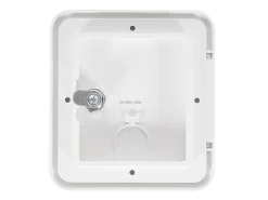 Carbest Serviceklappe mit Schloss 107x122mm - white