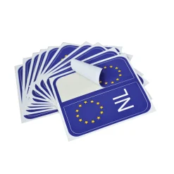 Carpoint Nummernschildaufkleber Europa/Niederlande