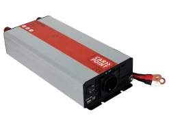 Carpoint 12V>230V Inverter mit Akku-Kabel - 1500 Watt