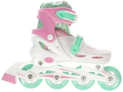 Champz Beginner Kinder Inline Skates Weiß Hardboot ABEC7