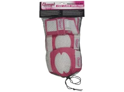 Champz Kinder-Skate-Schutz-Set - Pink/Weiß - Groß (39-42 EU)