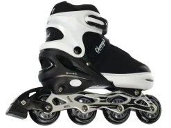 Champz Schwarz ABEC9 Semi-Softboot verstellbar Inline-Skates