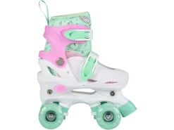 Champz Verstellbare Rollschuhe 31-34 EU - Pastellrosa