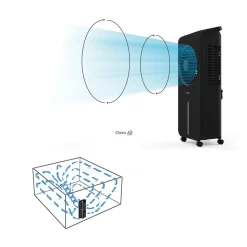 Clean air optima ca 104b zirkulator ventilator luftkühler
