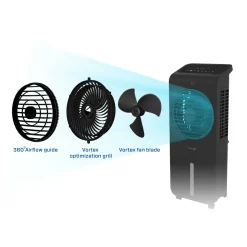 Clean air optima ca 104b zirkulator ventilator luftkühler