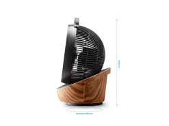 Clean Air Optima CA403 Smart Zirkulator Ventilator - Wood Design