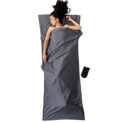 Cocoon TravelSheet Baumwolllakenbeutel - Grey