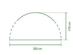 Coleman Event Shelter M Seitenwand mit Tür