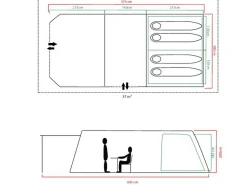 Coleman Victoria Falls 4 BlackOut Fastpitch Tunnelzelt
