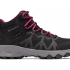 Columbia Peakfreak II Mid Black Ti Grey Damen Wanderschuhe