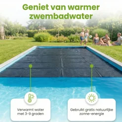 Comfortpool Pro 220x150 cm Abdeckplane - Black