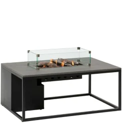Cosi Cosiloft 120 Loungetisch - Black Frame/Grey Top