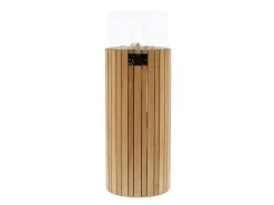 Cosi Cosiscoop Pillar L Terrassenofen aus Teakholz