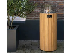 Cosi Cosiscoop Pillar L Terrassenofen aus Teakholz