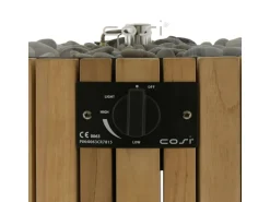Cosi Cosiscoop Pillar L Terrassenofen aus Teakholz