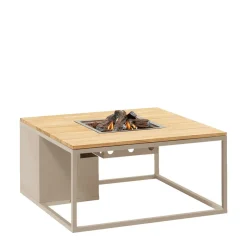 Cosi Fires Cosiloft 120 Feuertisch - Beige/Teak