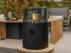 Cosi Fires Cosiscoop Original XL Black Smoked Glass Gaslaterne