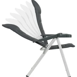 Crespo AL/238 Deluxe XL Klappstuhl - Dark Grey