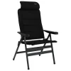 Crespo AP/241 Air-Deluxe Compact XXL Klappstuhl - Black