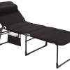 Crespo AP-363 Air-Deluxe Liegestuhl - Black